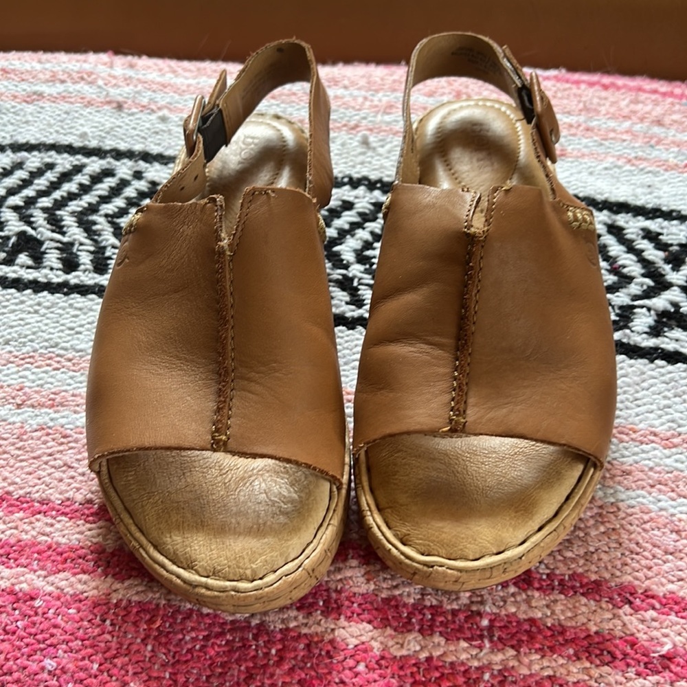 Brown Leather Sandals